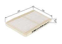 Interieurfilter M2225 - thumbnail