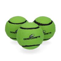 Dog comets Starlight Tennisbal M Groen 3st - thumbnail