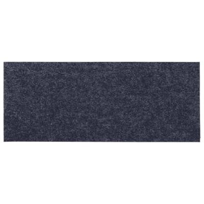 15 st Trapmatten zelfklevend rechthoekig 60x25 cm grijsblauw