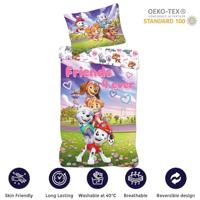 Paw Patrol Friends peuterdekbedovertrek - 100 x 135 cm - thumbnail