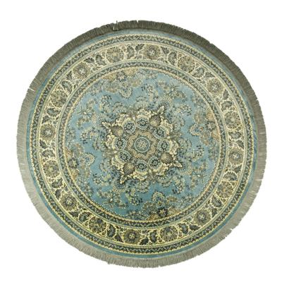 Dutchbone Rond Vloerkleed 'Bodega' 175cm, kleur Green