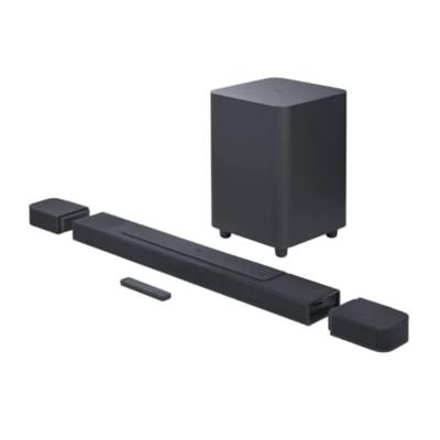 JBL Bar 1000 in zwart - Soundbar met afneembare surround-luidsprekers, draadloze subwoofer, MultiBeam, Dolby Atmos, DTS:X en Wi-Fi