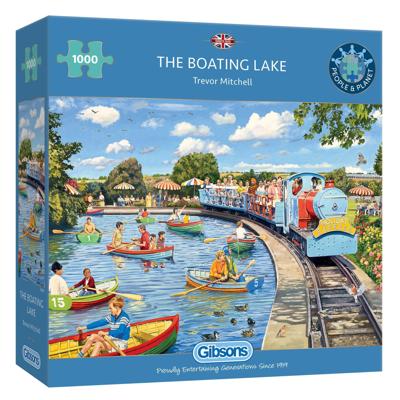The Boating Lake Puzzel 1000 Stukjes
