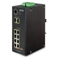 PLANET IGS-10020HPT network switch Managed L2+ Gigabit Ethernet (10/100/1000) Power over Ethernet (PoE) Black, White - thumbnail
