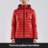 Craft 1905994 Isolate Jacket W - Bright Red/Black - S - thumbnail