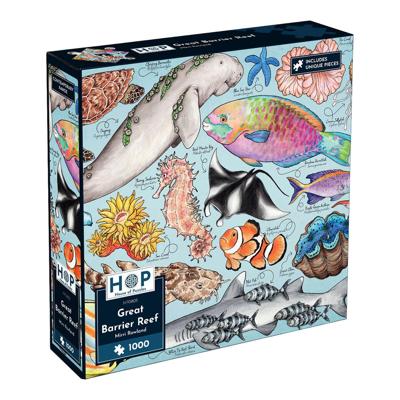 Great Barrier Reef Puzzel 1000 Stukjes Great Barrier Reef Puzzel 1000 Stukjes