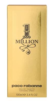 Paco Rabanne eau de toilette spray one million 100ml heren - thumbnail