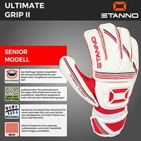 Stanno 480236 Ultimate Grip II - White-Red - 9.5 - thumbnail