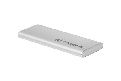 Transcend ESD260C 250 GB Externe SSD harde schijf USB-C, USB-A Zilver TS250GESD260C Transcend ESD260C 250 GB Externe SSD harde schijf USB-C, USB-A Zilver TS250GESD260C