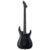 ESP LTD Deluxe MH-1000 Baritone Black Satin elektrische bariton gitaar - thumbnail