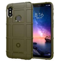 Volledige dekking schokbestendig TPU Case voor Xiaomi Redmi Note 6 Pro (groen) - thumbnail