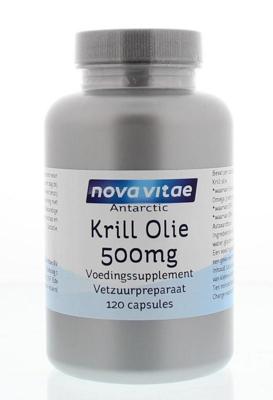 Nova Vitae Antarctic krill olie 500mg 120 Capsules