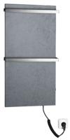 Sapho Elmis elektrische handdoekradiator antraciet 40x80cm 100W - thumbnail