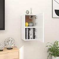 VidaXL Tv-wandmeubelen 2 st 30,5x30x30 cm wit - thumbnail