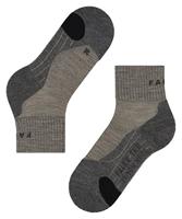Falke TK2 Explore Wool Korte Wandelsok Dames Kitt Mouline 37-38 - thumbnail