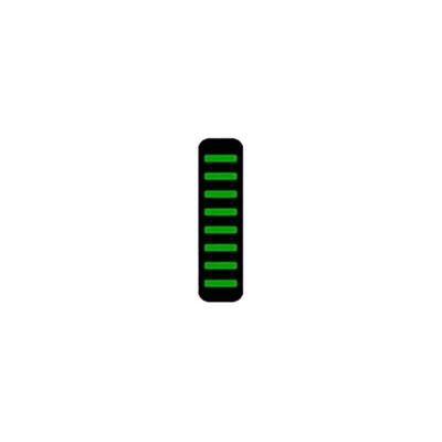 RRP Proguard cable tie - front - sticker - standard - green