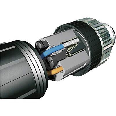 Phoenix Contact 1424667 Sensor/actuator connector, niet geassembleerd M12 Aantal polen (sensoren): 4 Stekker, haaks 1 stuk(s)