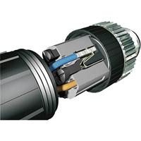 Phoenix Contact 1424667 Sensor/actuator connector, niet geassembleerd M12 Aantal polen (sensoren): 4 Stekker, haaks 1 stuk(s) - thumbnail