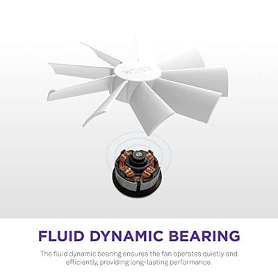 NZXT f120 rgb duo case fans (wit, 3 stuks, 120 x 120 x 25 mm, pwm, incl. controller)