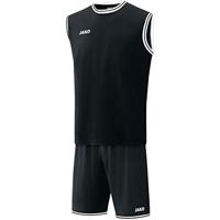 JAKO 4150 Shirt Center 2.0 - Zwart/Wit - XXS - thumbnail