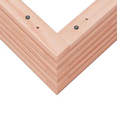 VidaXL Plantenbak 60x60x23 cm massief douglashout