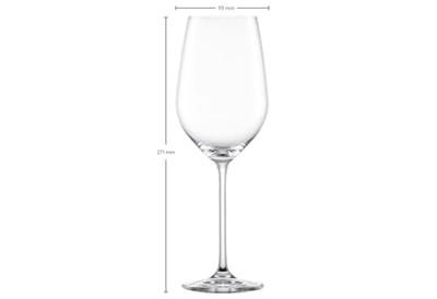 Schott Zwiesel Fortissimo Rodewijnglas Bordeaux 130 0,63 l, per 6 Schott Zwiesel Fortissimo Rodewijnglas Bordeaux 130 0,63 l, per 6