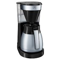 Melitta Easy II Top Therm Steel Koffiezetapparaat RVS/Zwart - thumbnail