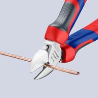 Knipex Zijsnijtang | 160 mm Lengte | Meer-Componentengrepen | Verchroomd - 70 05 160 SB - thumbnail