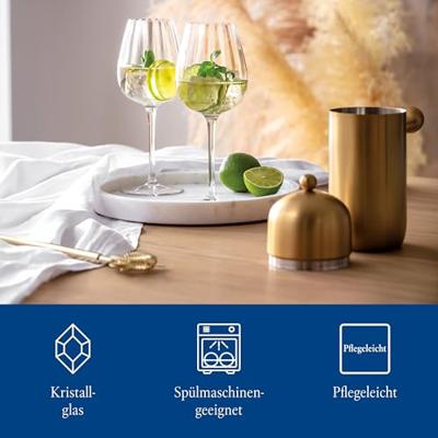 Villeroy & Boch Rose Garden Witte wijnglas 4 stuks