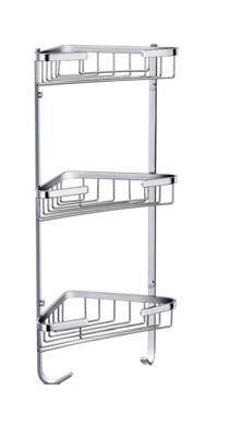 Best Design Rome Buron hoek doucheopbergrek 3 schaps 3804350