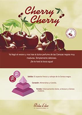Geurolie Brumas de ambiente 50 ml Cherry Cherry kersen Boles d'olor - Boles d olor