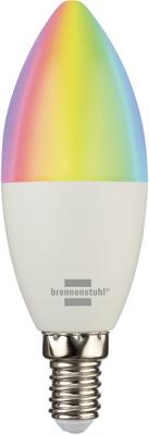 Brennenstuhl WiFi LED Lamp, 5,3W, 430lm, E14 - 1294870140 Brennenstuhl WiFi LED Lamp, 5,3W, 430lm, E14 - 1294870140