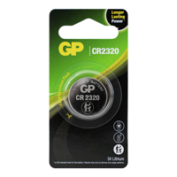 GP Knoopcel CR2320 3 V 1 stuk(s) Lithium GPCR2320E-2CPU1 - thumbnail