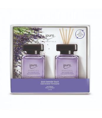 IPuro geurdiffuser lavender touch 2 x 50 ml IPuro geurdiffuser lavender touch 2 x 50 ml