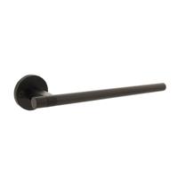 Intersteel Deurkruk Shiraat 250mm op rozet éénzijdig verdekt (links) - PVD zwart - thumbnail