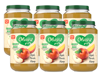 Olvarit 12m+ Appel Perzik Mango Olvarit 12m+ Appel Perzik Mango