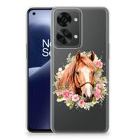 TPU Hoesje voor OnePlus Nord 2T Paard - thumbnail