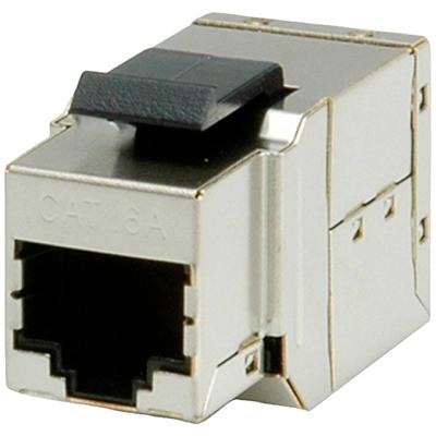 ROLINE RJ45 koppelstuk, Keystone, afgeschermd, Cat.6A (Class EA)
