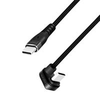 LogiLink USB-kabel USB 2.0 USB-C stekker 1.00 m Zwart CU0190 - thumbnail