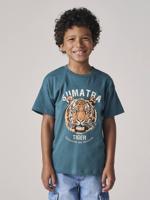 Jongensshirt met tijgermotief dennen - thumbnail