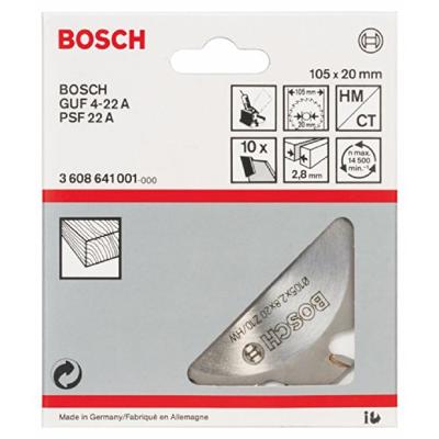 Bosch Accessories 3608641001 Schijffrees Hardmetaal Afmeting, Ø 20 mm - thumbnail