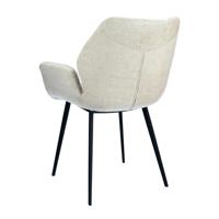 Eetkamerstoel Heesch - Beige - Textiel - thumbnail