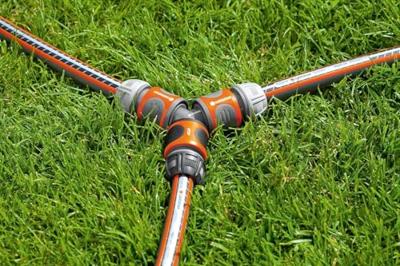 Gardena 3-wegstuk Tuinslang Koppeling - 19mm/13mm, Weerbestendig, Eenvoudige Zonder Gereedschap Installatie - thumbnail