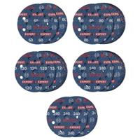 Bosch Accessoires EXPERT 55-delige set Schuurschijf O780 met film onderlaag, 125 mm, 5xG60; 15xG80; 15xG120; 15xG180; 5xG240 - 2608902429 - thumbnail