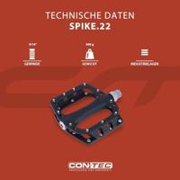 CONTEC platformpedaal "spike.22" ct pedals spike.22 industrial bearings black - thumbnail