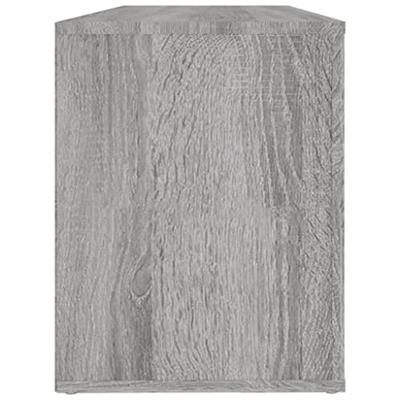 Schoenenkast 100x35x45 cm bewerkt hout grijs sonoma Schoenenkast 100x35x45 cm bewerkt hout grijs sonoma