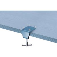 Tafelklem bankschroef 100mm heuer - thumbnail