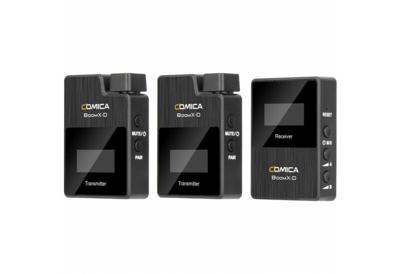 Comica Boom X-D2 (2TX+RX) 2.4G Digital Wireless Microphone