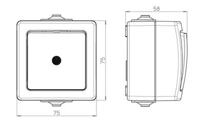 Kopp 566615003 Nautic spatwaterdicht Antraciet 1 stuk(s) Kopp 566615003 Nautic spatwaterdicht Antraciet 1 stuk(s)