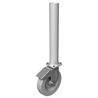 Power Dynamics Ronde podiumpoot 40cm met wiel - thumbnail